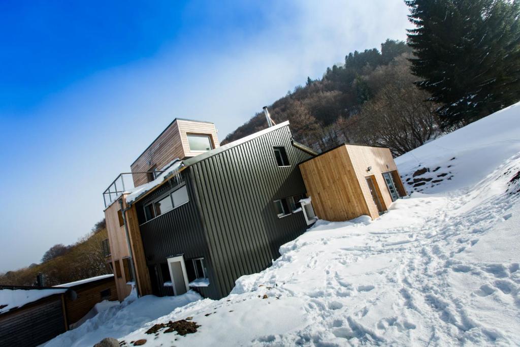 Aux 500 Diables Eco Lodge - Hotel Chambon-sur-Lac Exteriér fotografie