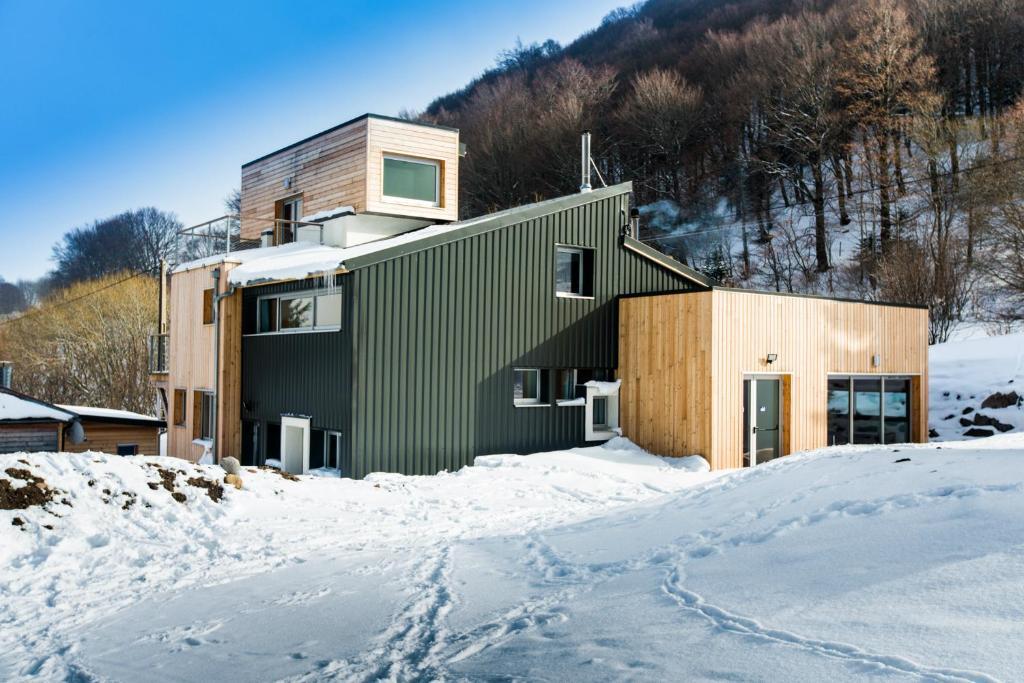 Aux 500 Diables Eco Lodge - Hotel Chambon-sur-Lac Exteriér fotografie